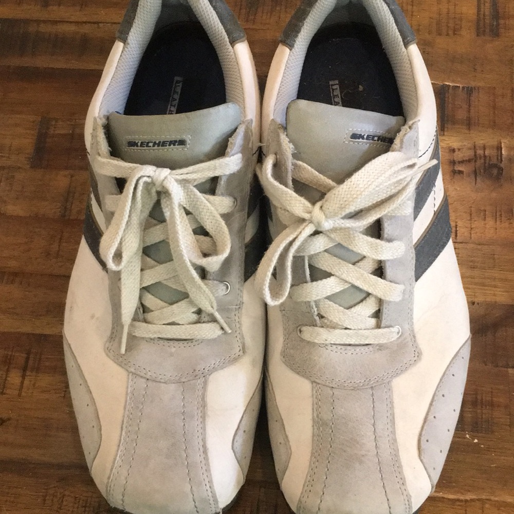 Mens Leather Skechers